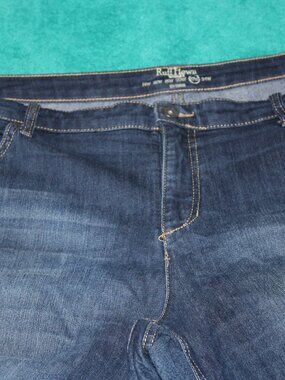 Ruff Hewn, Plus size blue Jeans, Size 22W
